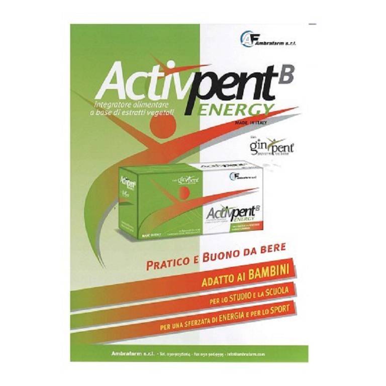 ACTIVPENT B ENERGY 10FL 10ML
