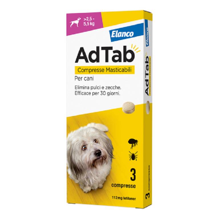 ADTAB*3CPR 112MG CANI2,5-5,5KG