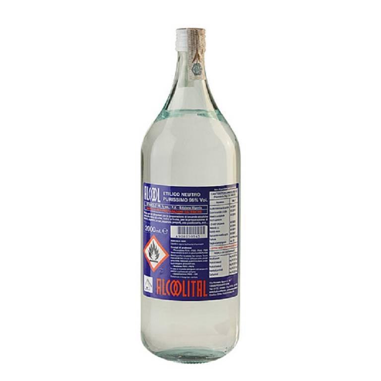 ALCOOL ETILICO PURO 96% 2L