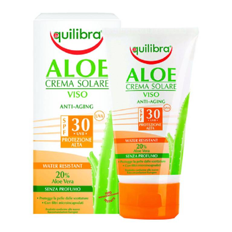 ALOE CREMA SOLARE VISO SPF30