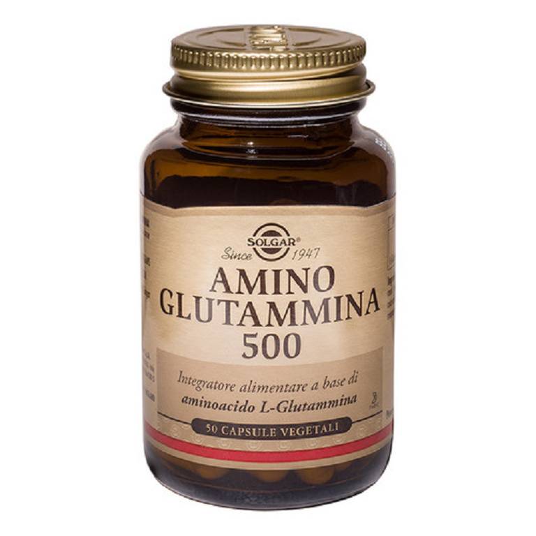 AMINO GLUTAMMINA 500 50CPS VEG