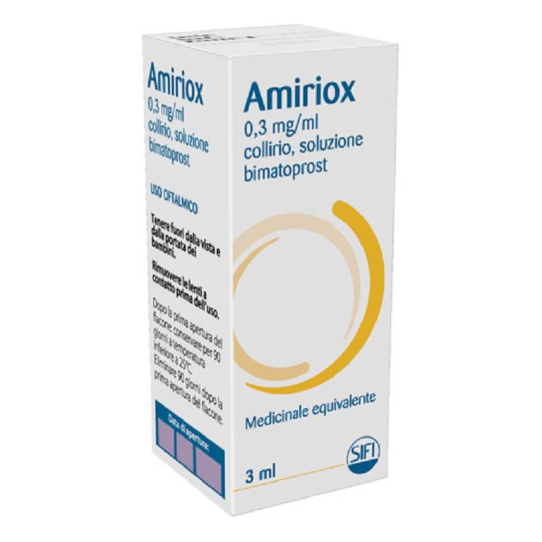 AMIRIOX*COLL 1FL 3ML 0,3MG/ML