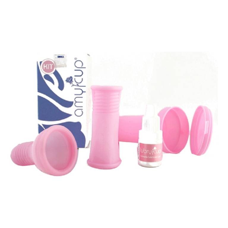 AMYCUP IN&OUT KIT PINK SIL P S