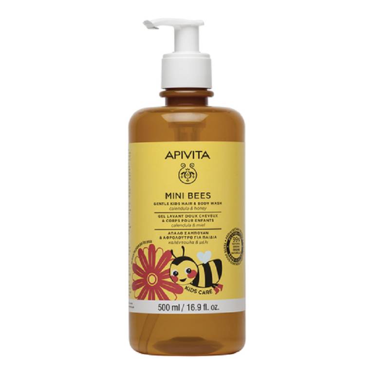 APIVITA KIDS H&B WASH 250ML/19