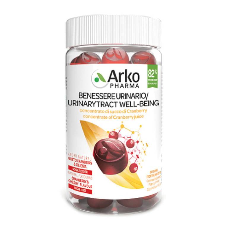 ARKOGUMMIES CRANBERRY 60GOMM