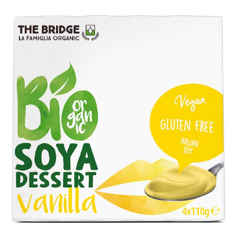 BIO SOYA DESSERT VAN 4X110G