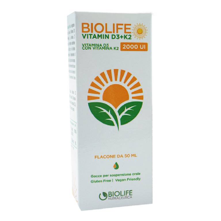 BIOLIFE D3+K2 GOCCE 50ML