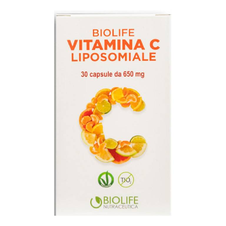 BIOLIFE VITAMINA C LIPOS 30CPS