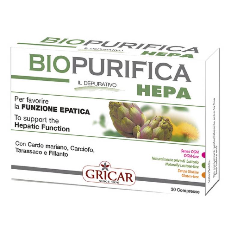 BIOPURIFICA HEPATO 30CPR 15G