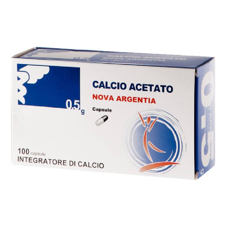 CALCIO ACETATO 0,5G 100CPS