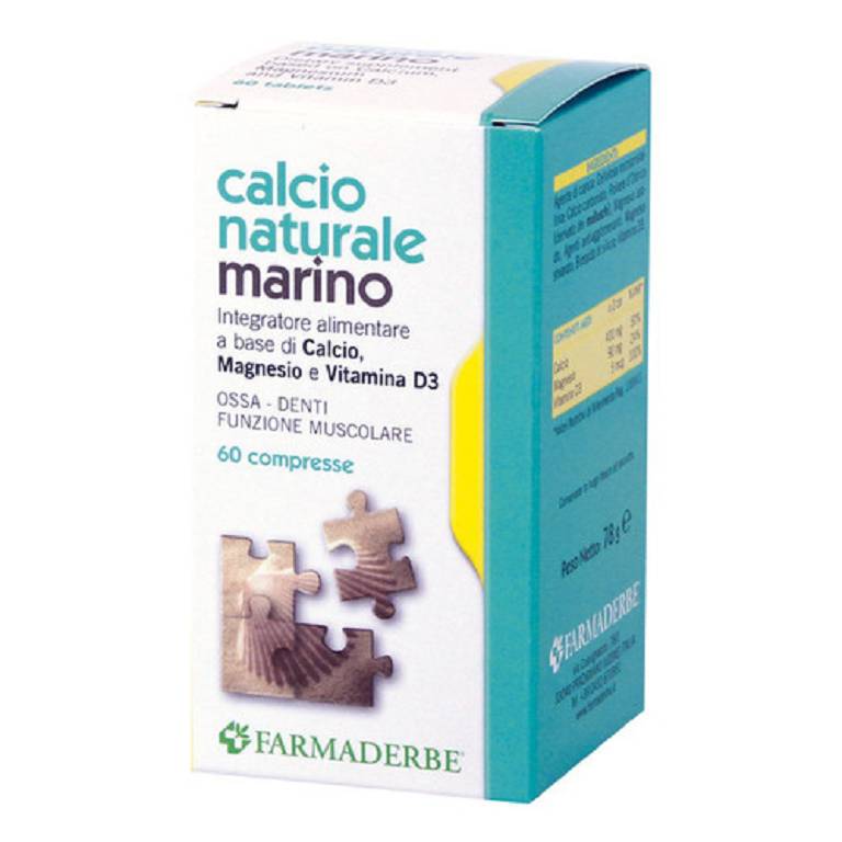 CALCIO NATURALE MARINO 60CPR