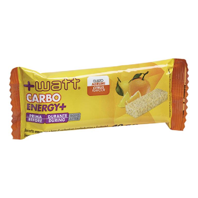 CARBO+ BARR ENERG AGRUMI 40G