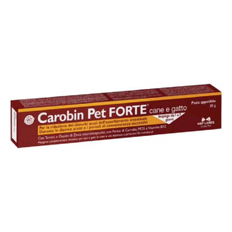 CAROBIN PET FORTE PASTA 30G