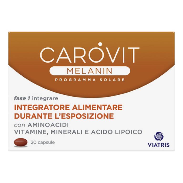 CAROVIT MELANIN SOLARE 20CPS