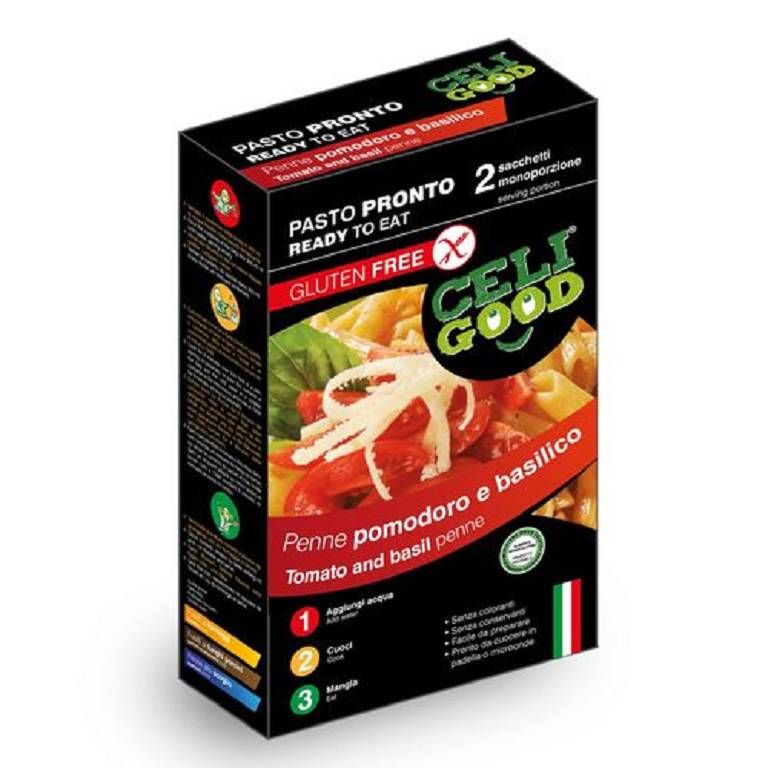 CELIGOOD PENNE POMOD/BASI 180G