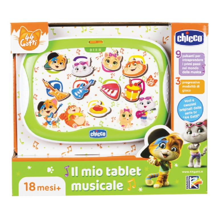 CH GIOCO 44 GATTI TABLET MUSIC