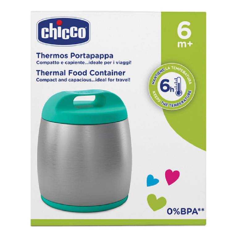 CH THERMOS PORTA PAPPA AZZURRO