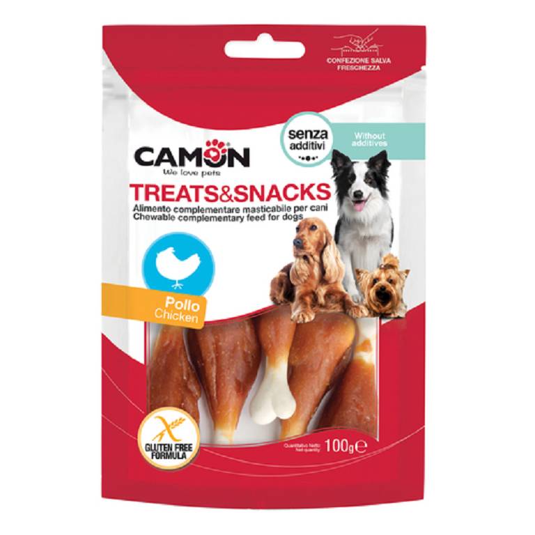 CHICKEN LEG TREATS 100G