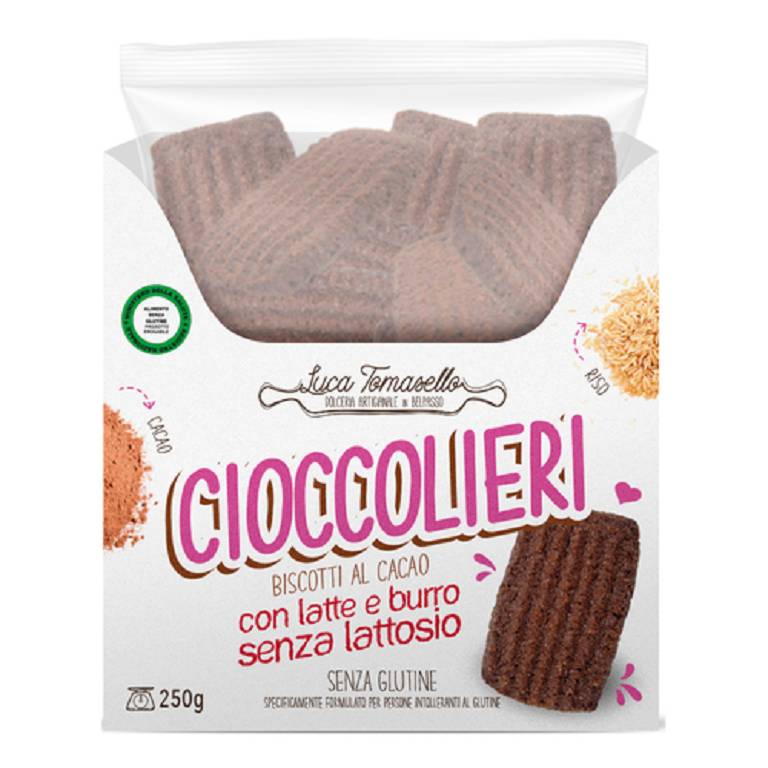 CIOCCOLIERI BISCOTTI CACAO250G