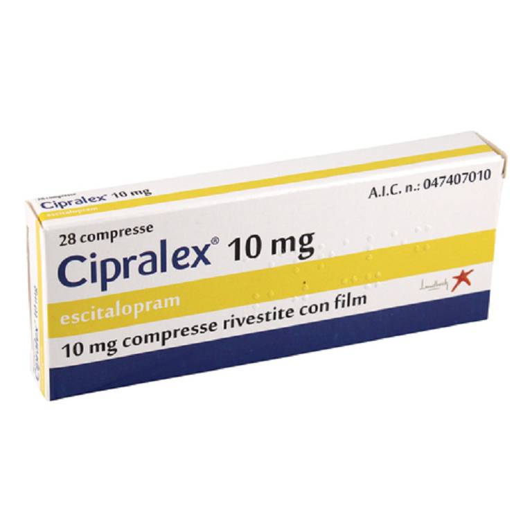 CIPRALEX*28CPR RIV 10MG