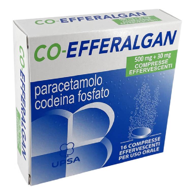 COEFFERALGAN*16CPR EFF500+30MG