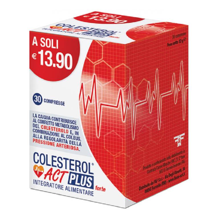 COLESTEROL ACT PLUS FORTE30CPR