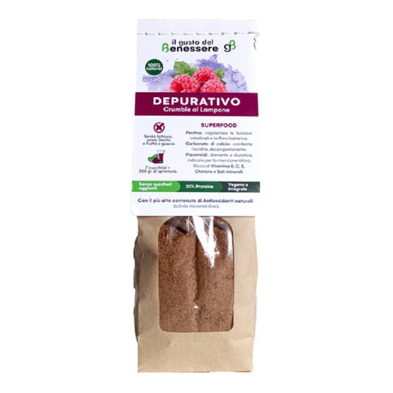 CRUMBLE DETOX LAMPONE 250G