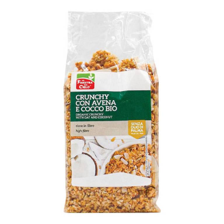 CRUNCHY AVENA COCCO 375G BIO