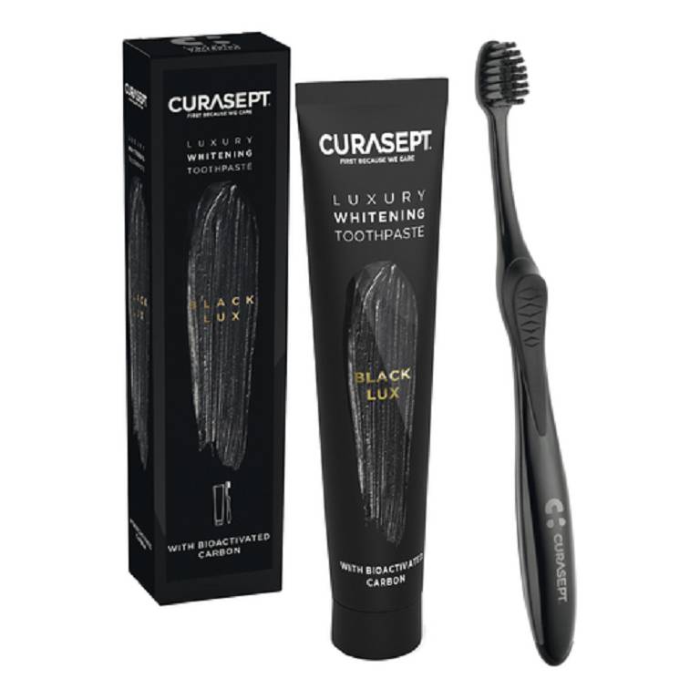 CURASEPT BLACK LUX DENTIF+SPAZ