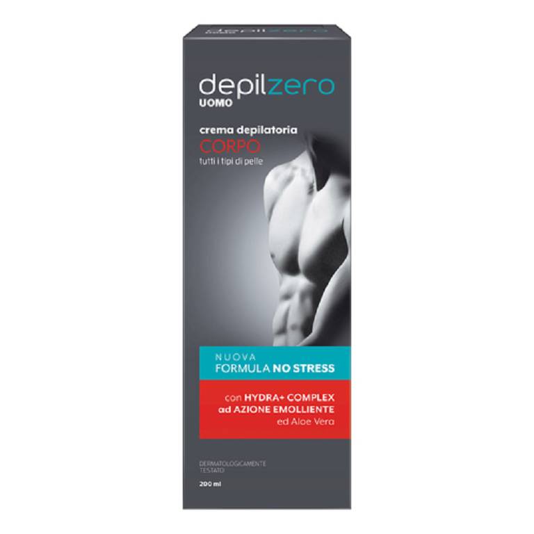 DEPILZERO CR CORPO UOMO 200ML