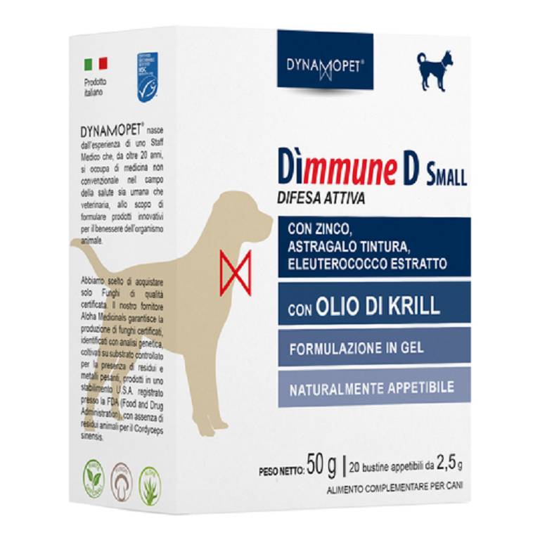 DIMMUNE D SMALL CANI 20BUST