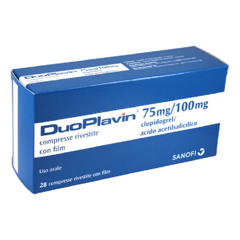 DUOPLAVIN*28CPR RIV 75MG+100MG