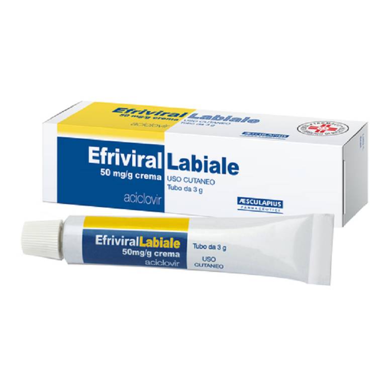 EFRIVIRALLABIALE*CREMA 3G 5%