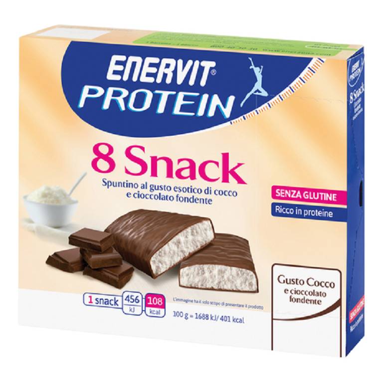 ENERVIT PROTEIN SNACK COCCO 8B