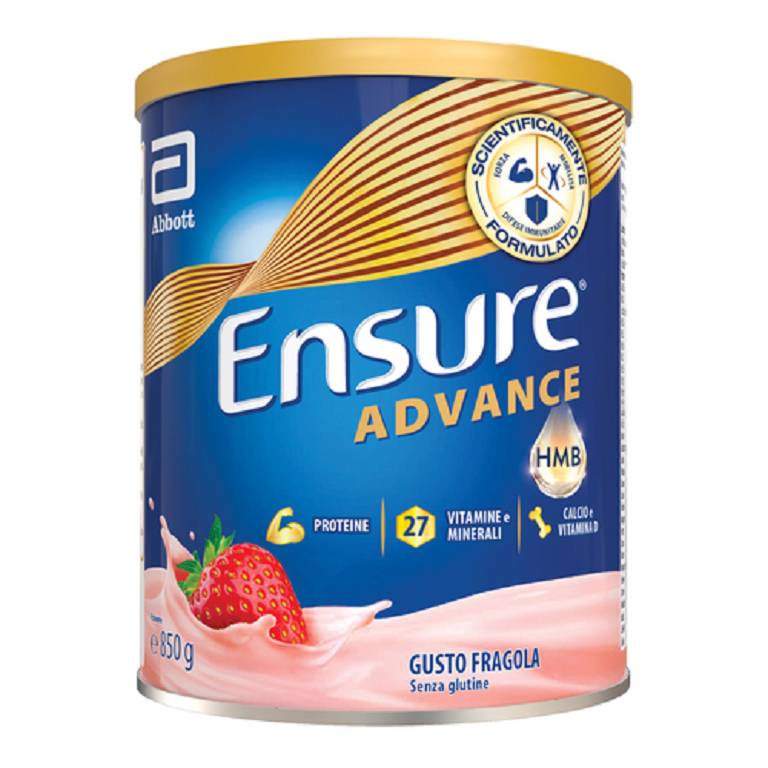 ENSURE ADVANCE FRAGOLA 850G