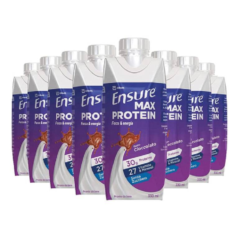 ENSURE MAX PROTEIN CHO 8X330ML