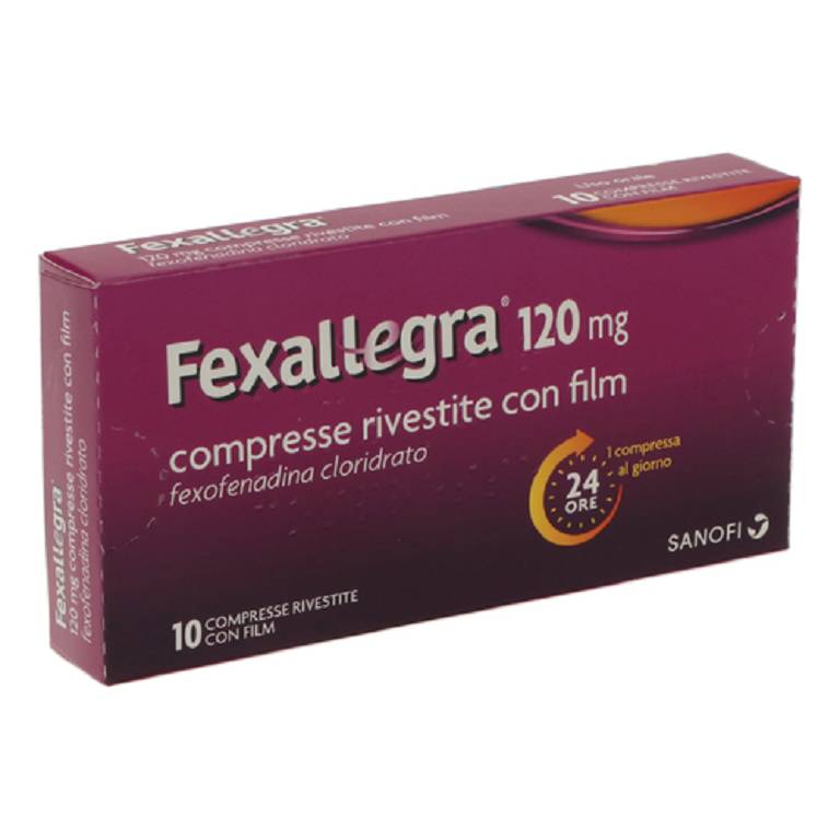 FEXALLEGRA*10CPR RIV 120MG