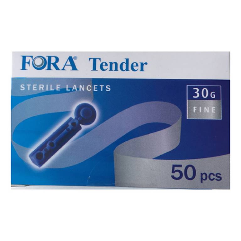 FORACARE TENDER LANCETTE 50PZ