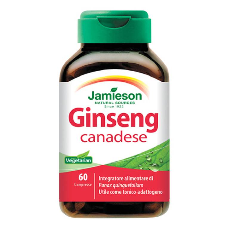 GINSENG CANAD JAMIESON 60CPR