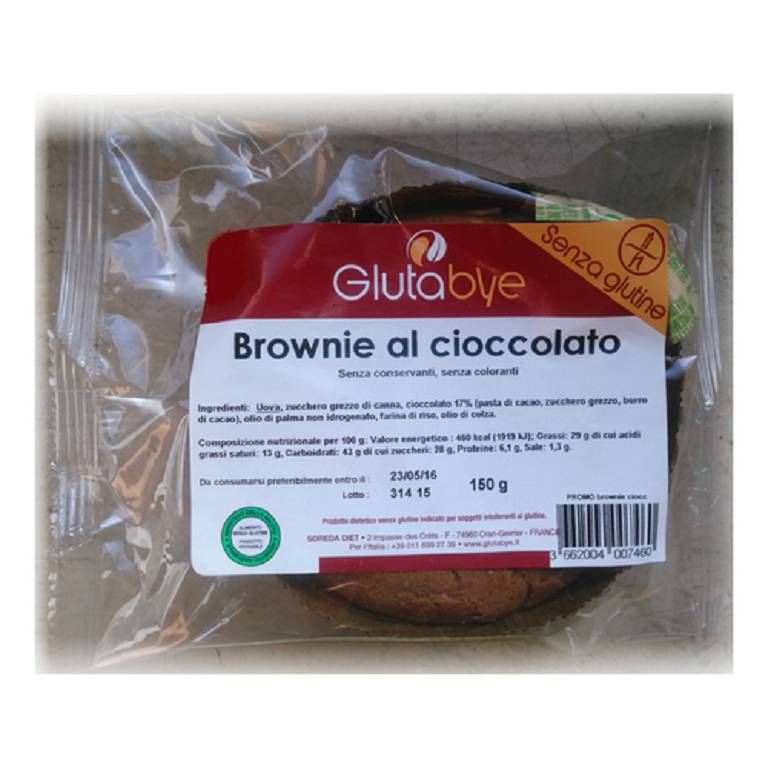 GLUTABYE BROWNIE CIOC S/GLU150