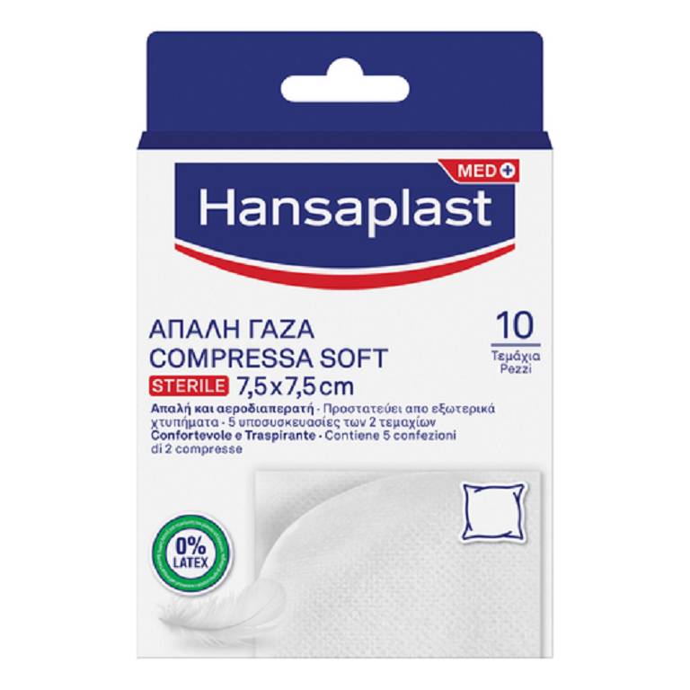 HANSAPLAST COMPR SOFT STER 10P