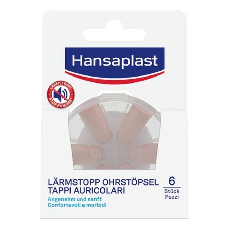 HANSAPLAST EAR PLUGS 6PZ