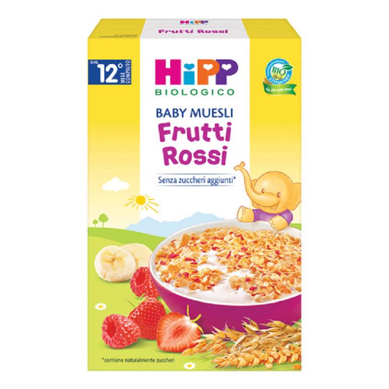 HIPP BABY MUESLI FRUTTI ROSSI