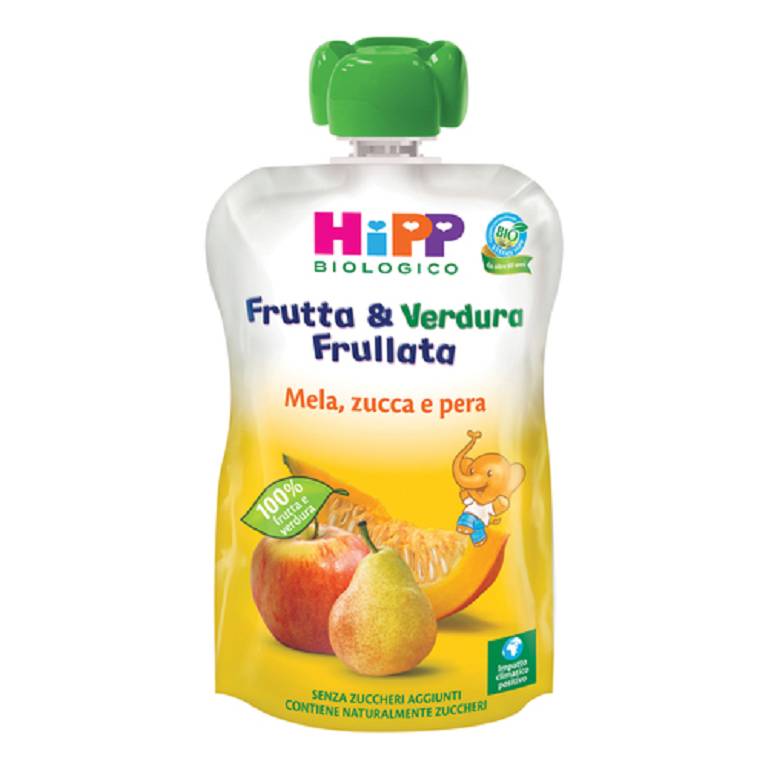 HIPP BIO FRUT&VER MEL/PE/ZU90G