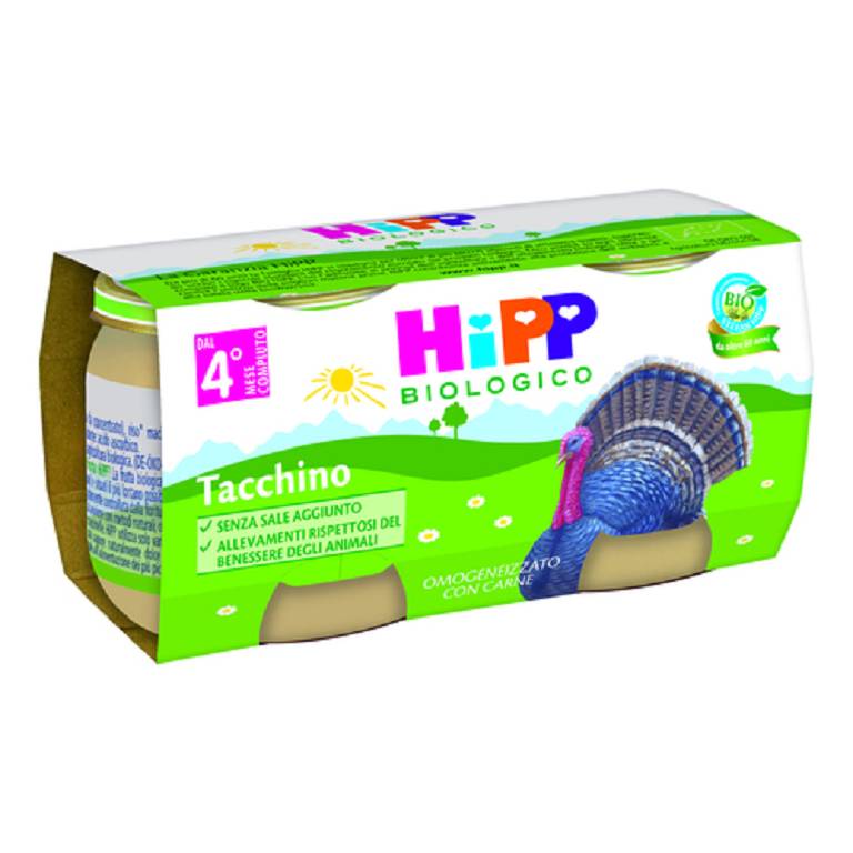 HIPP BIO OMOG TACCHINO 2X80G