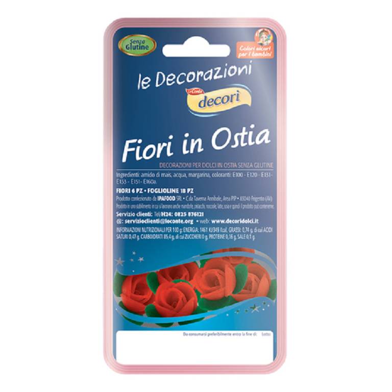 IPAFOOD ROSELLINE OSTIA ROSSE