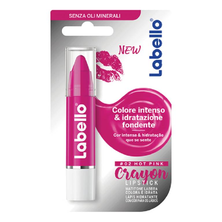 LABELLO CRAYON HOT PINK 3G