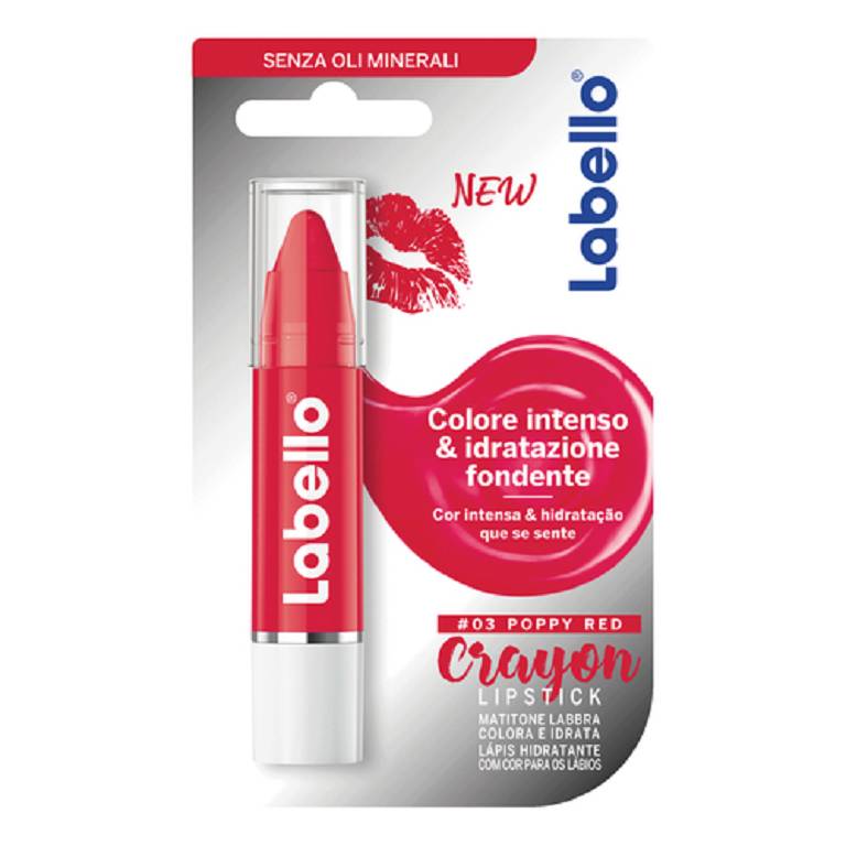 LABELLO CRAYON POPPY RED 3G