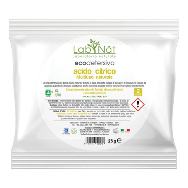 LABNAT ACIDO CITRICO 25G