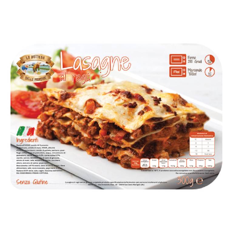 LASAGNE RAGU SURGELATE 300G